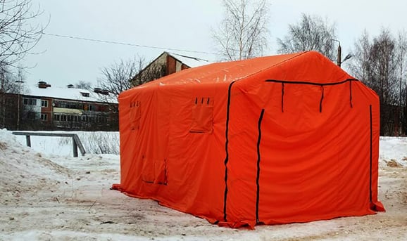 Надувная облегченная палатка ЛАЙТ